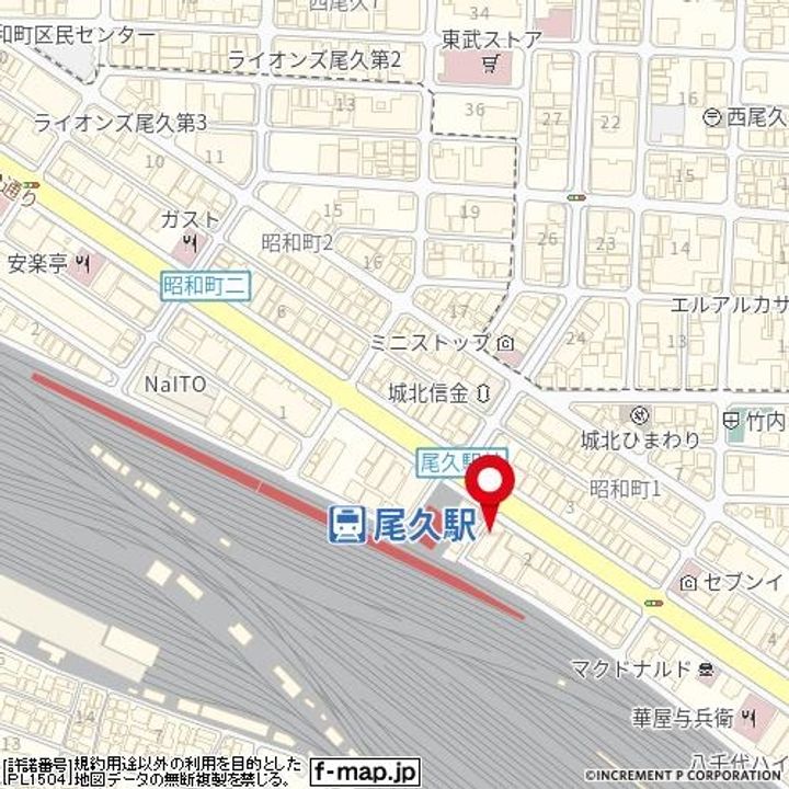 東京都北区昭和町1丁目の賃貸マンションの周辺