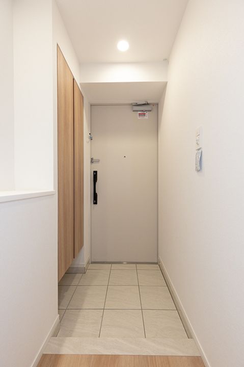 RJRプレシア東十条ガーデンの玄関