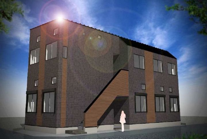 ハーモニーテラス中台の外観