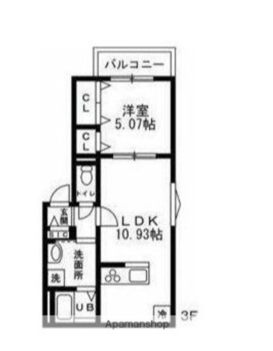 アピス赤羽の間取り