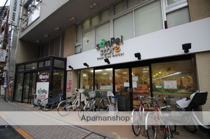 東京都三鷹市下連雀1丁目の賃貸アパートの周辺