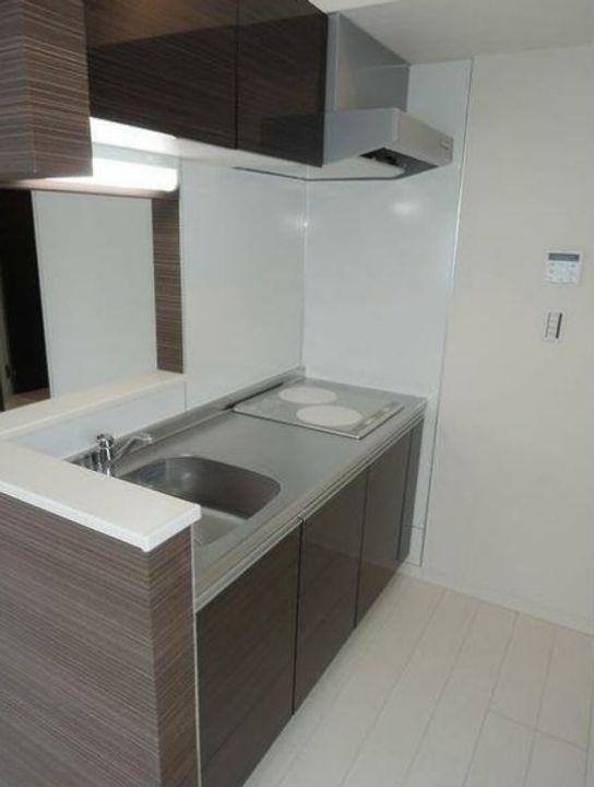 東京都杉並区高円寺北2丁目の賃貸アパートのキッチン