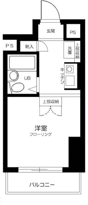 東京都武蔵野市吉祥寺南町2丁目の賃貸マンションの間取り