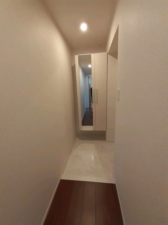 ソレイユ深沢の玄関