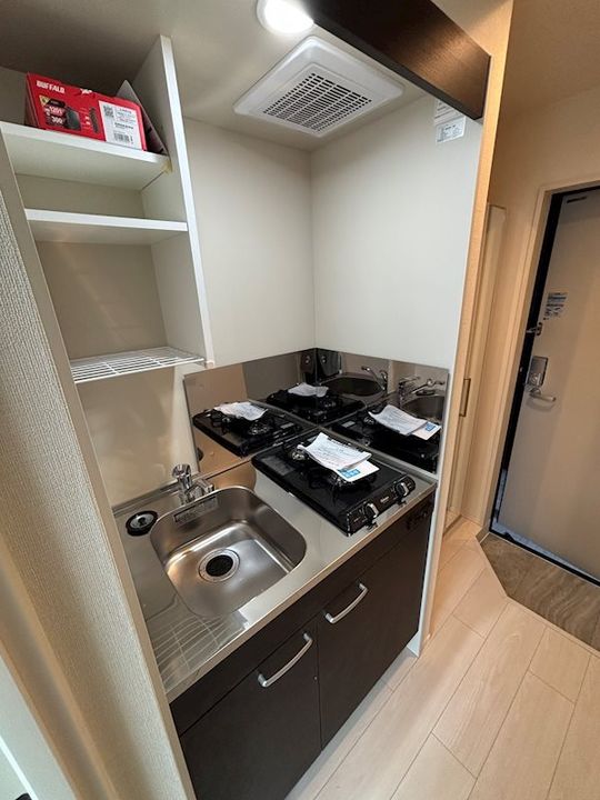 東京都練馬区関町北2丁目の賃貸アパートのキッチン
