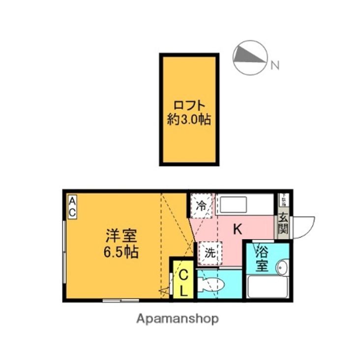 メゾンフォレの間取り