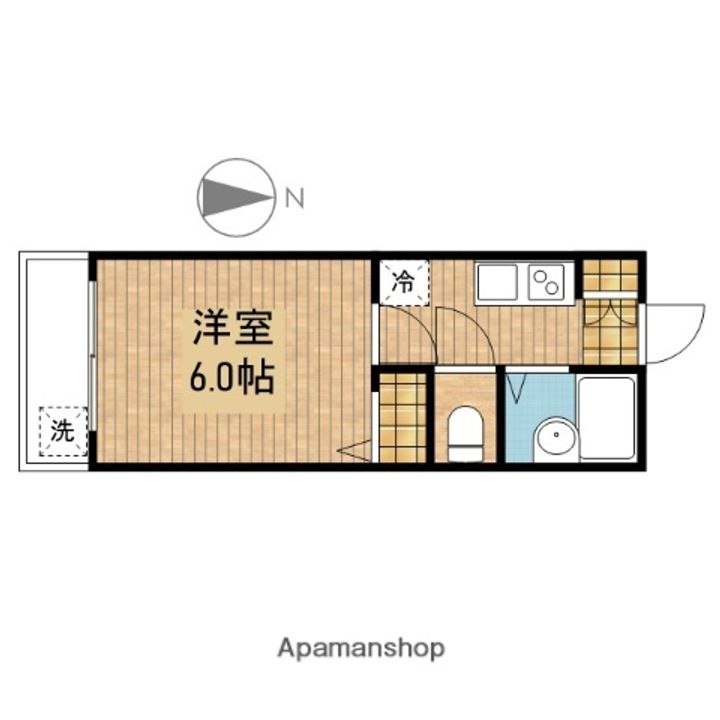 第3オギシマハイツの間取り
