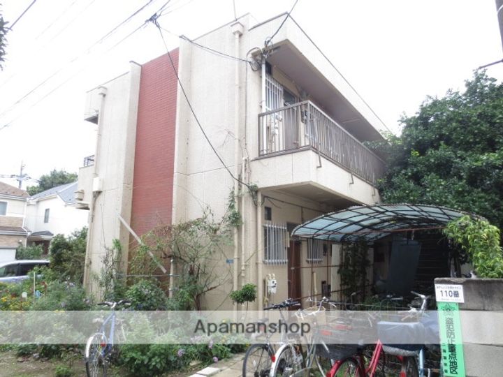 東京都三鷹市井口4丁目の賃貸アパートの外観