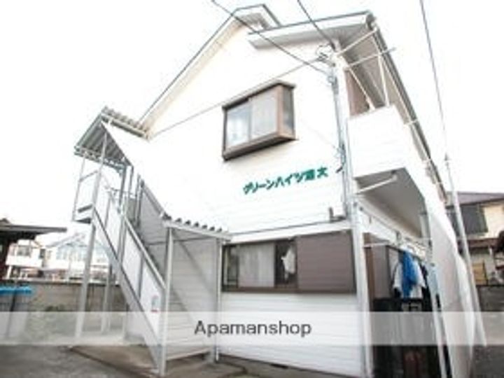 東京都調布市深大寺北町6丁目の賃貸アパートの外観