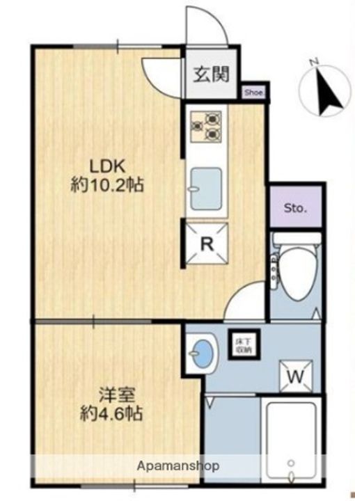 キングハウス桜上水の間取り