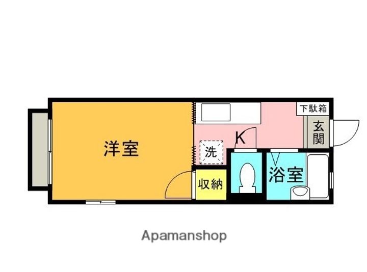 東京都武蔵野市吉祥寺東町1丁目の賃貸アパートの間取り