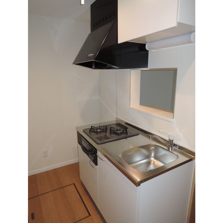 東京都杉並区松庵3丁目の賃貸アパートのキッチン