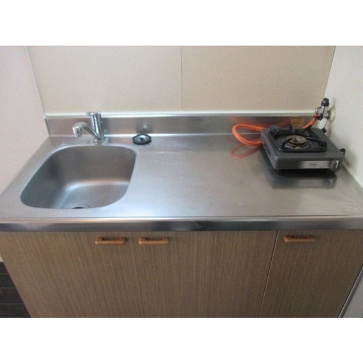 東京都世田谷区鎌田2丁目の賃貸アパートのキッチン