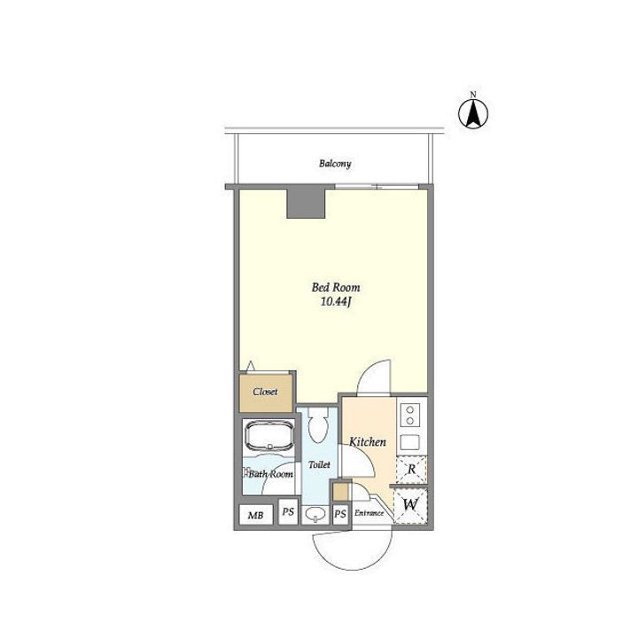 アルファコート下赤塚の間取り
