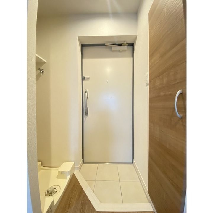 アルファコート下赤塚の玄関