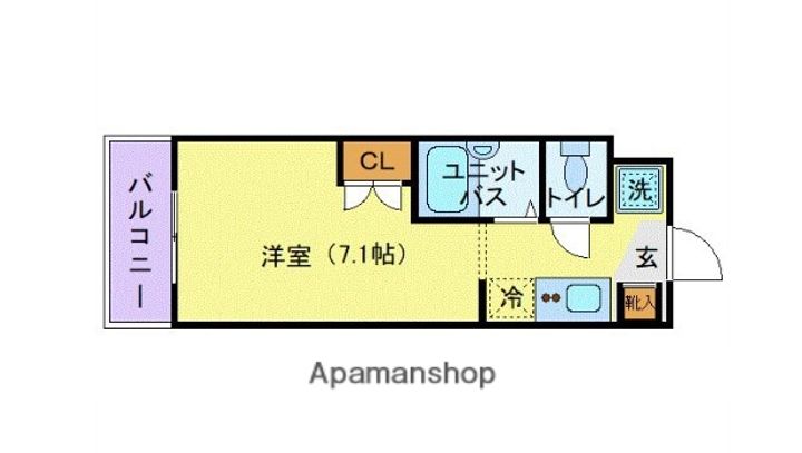 スチューデントハイツ代々木上原の間取り
