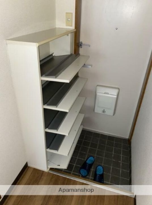 ハイツオーキッドの玄関
