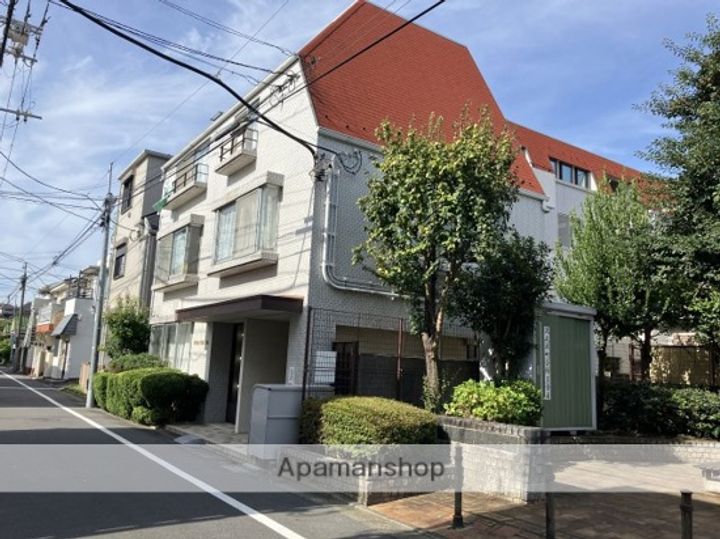 東京都目黒区洗足1丁目の賃貸マンションの外観