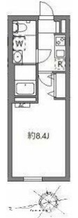 グランピア中野坂上の間取り