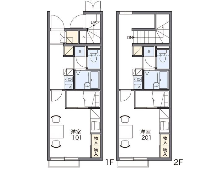 レオパレスCOSMOの間取り