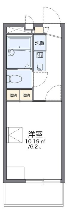 レオパレスさくらブリッサの間取り