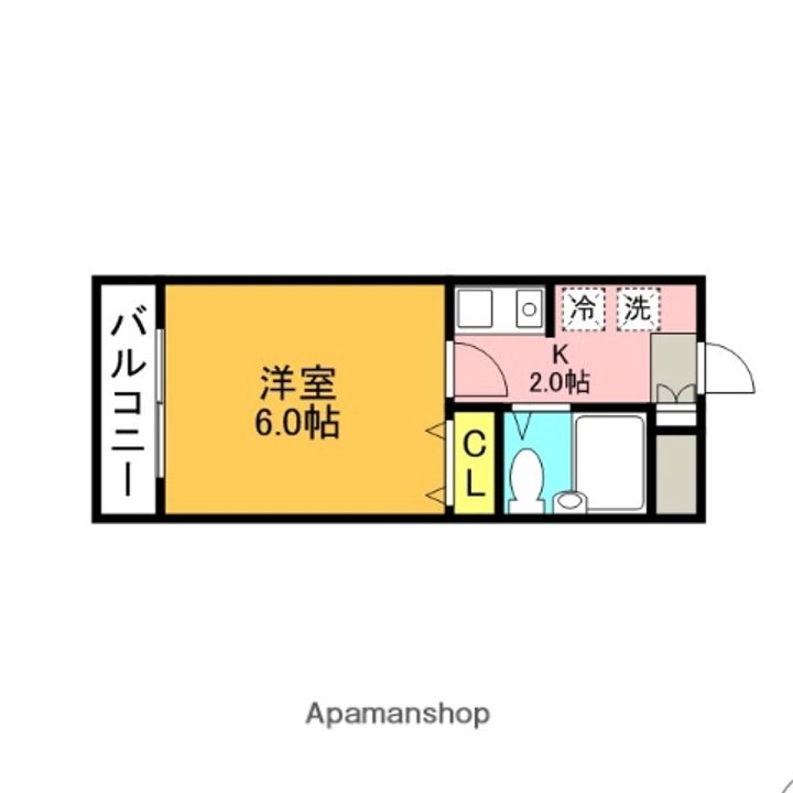 メビウスAIRの間取り