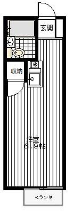 ヴィラプリムラの間取り