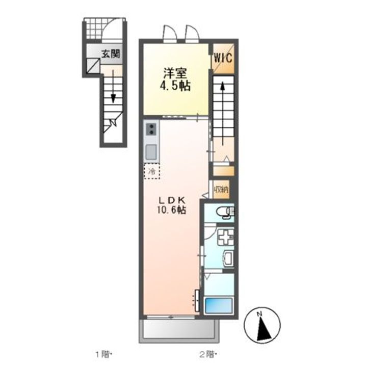 MKD保谷(エムケーディーホウヤ)の間取り