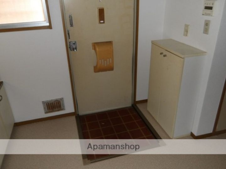 栗原ハイツの玄関