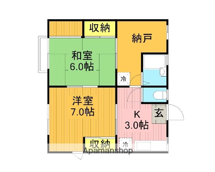 Kハイムの間取り