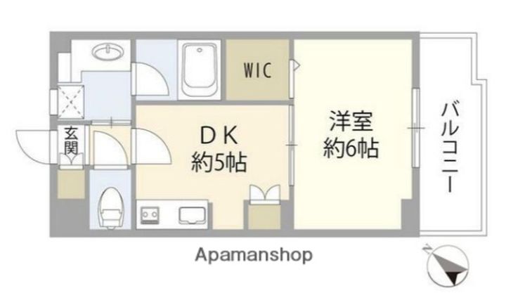 東京都杉並区西荻南4丁目の賃貸マンションの間取り