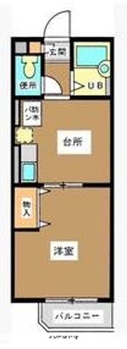パルデンス高井戸の間取り