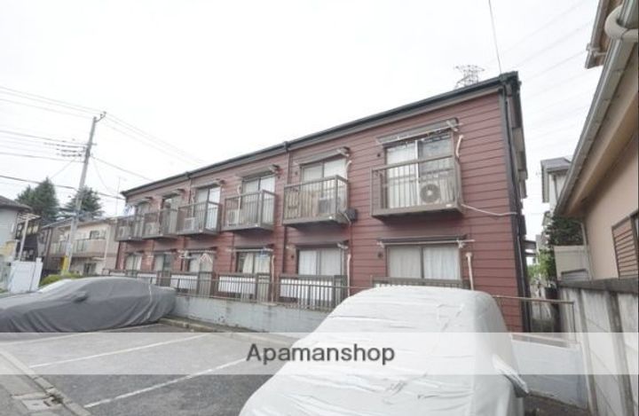 東京都三鷹市井口4丁目の賃貸アパートの外観