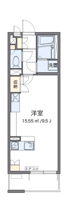 レオネクストひだまりⅡの間取り