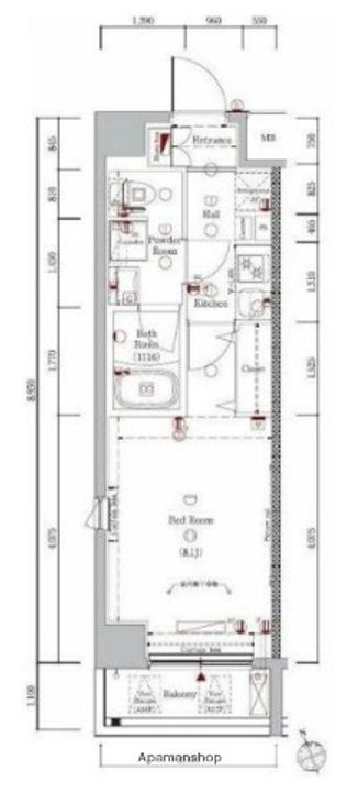 LUMEED上石神井の間取り