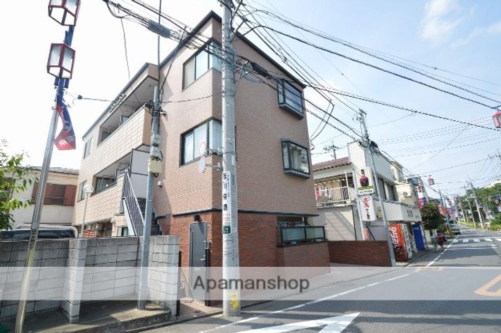 東京都小金井市緑町4丁目の賃貸マンションの外観