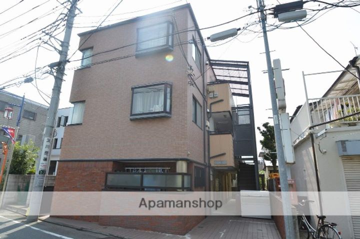東京都小金井市緑町4丁目の賃貸マンションの外観