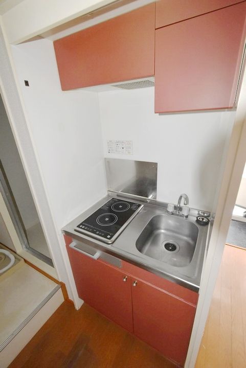 レオパレス西砂川のキッチン
