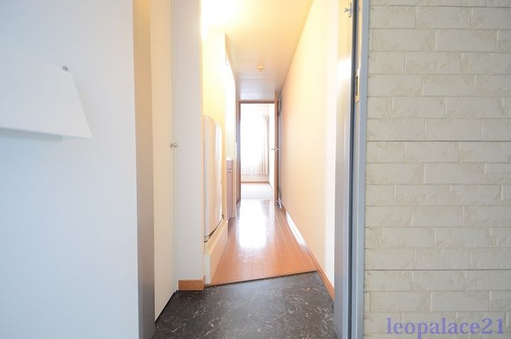 レオパレススリザリンの玄関