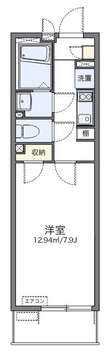 レオネクストケービックの間取り