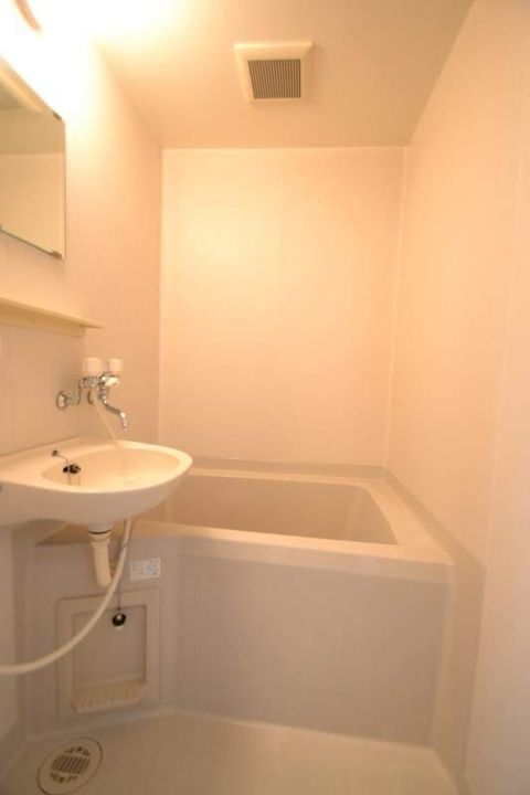 東京都東中市府中町1丁目の賃貸アパートの風呂