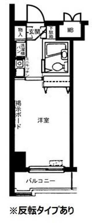 アバクス立川の間取り