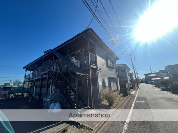東京都小平市大沼町4丁目の賃貸アパートの外観
