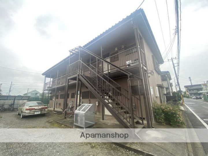 東京都小平市大沼町4丁目の賃貸アパートの外観