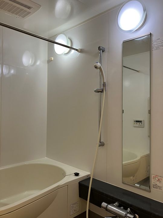 東京都昭島市松原町1丁目の賃貸マンションの風呂