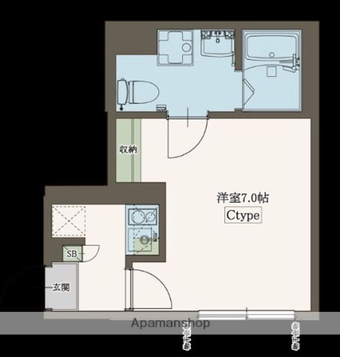 エイグラン一橋学園の間取り