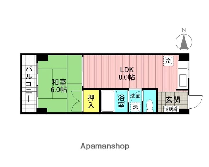 東陽マンションの間取り
