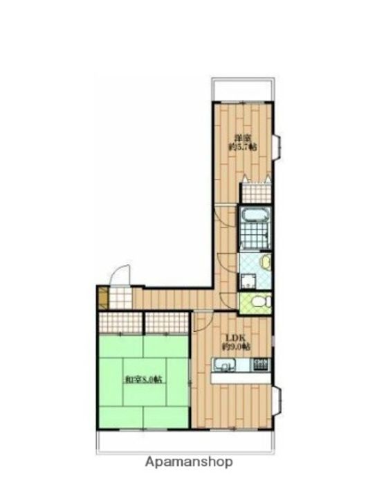 キャッスルパレス平井の間取り