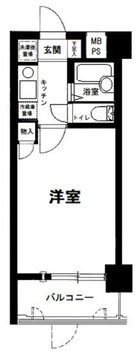 東京都葛飾区堀切4丁目の賃貸マンションの間取り