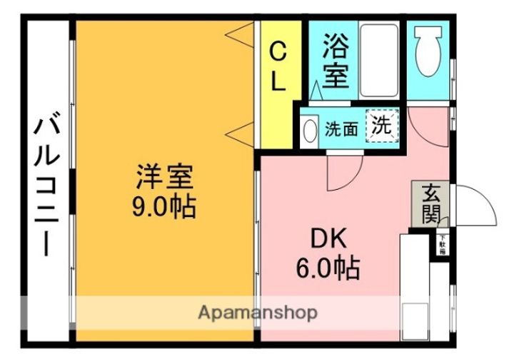 ブラウンハイツの間取り